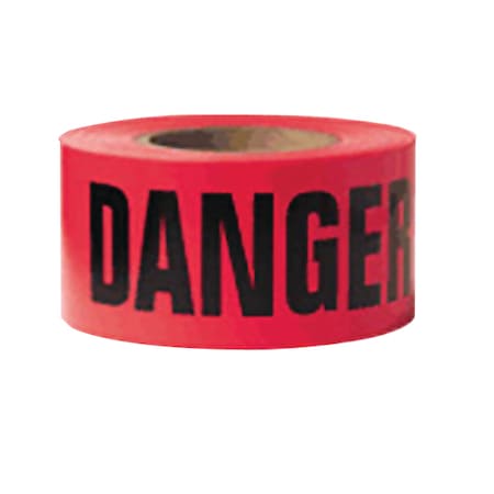 Bon Tool Bon 84-246 Danger Tape, Red 1000 Foot X 3" 84-246